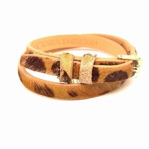 Victoria Emerson Cheetah Design Bracelet